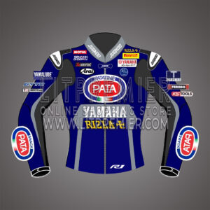 Michael Van Der Mark Pata Yamaha Supermoto Jacket Wsbk 2020 front